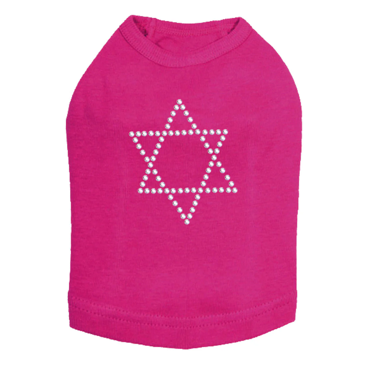 Star of David (Silver Studs) - Dog Tank - Image 13