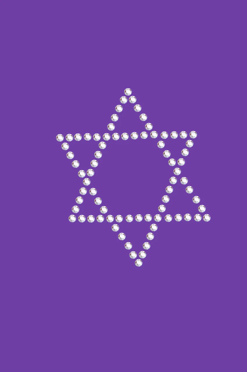 Star of David Small Rhinestud - Bandanna - Image 3