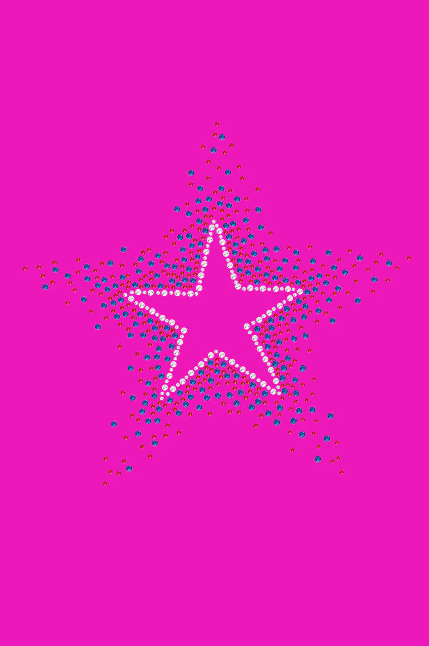 Star (Red & Blue)- Bandanna - Image 15