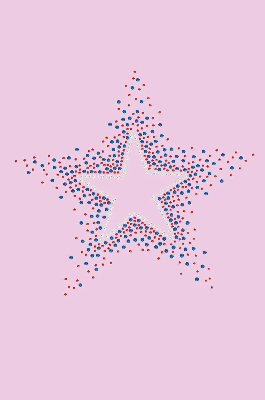 Star (Red & Blue)- Bandanna - Image 3