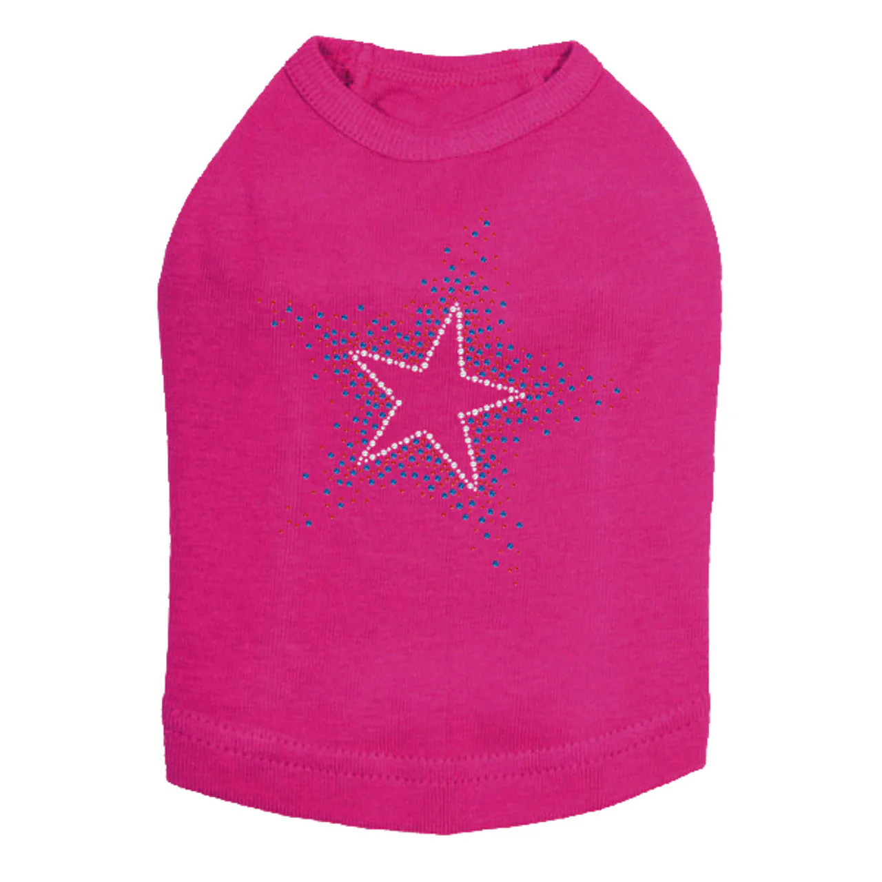 Star (Red & Blue) - Dog Tank - Image 13