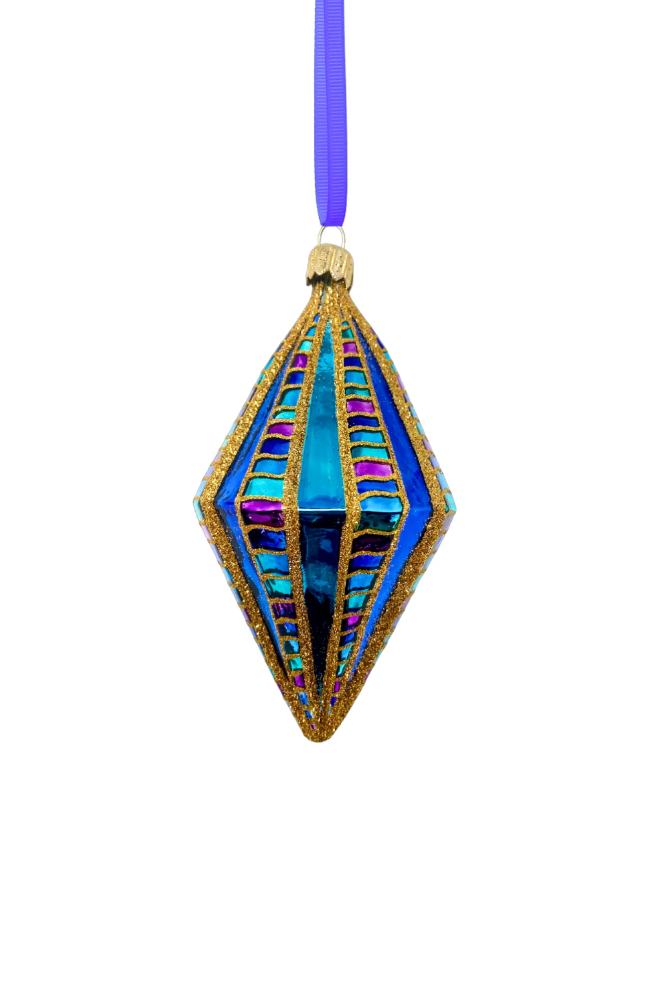 Stardust Diamond Glass Ornament - Image 2