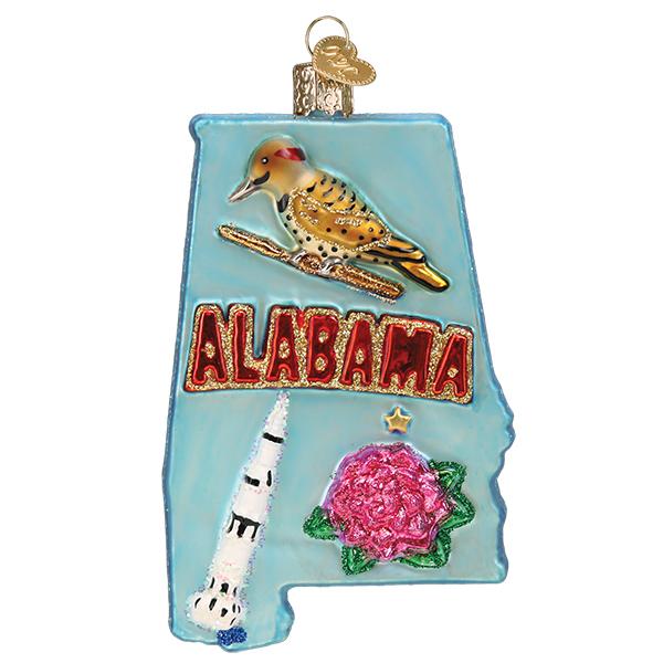 State Of Alabama Ornament - Image 5