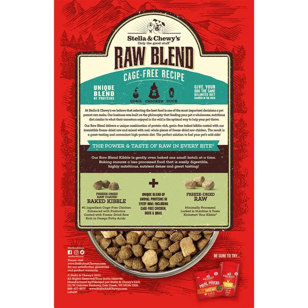Stella & Chewy’s Raw Blend Cage Free Recipe Dog Food - Image 2