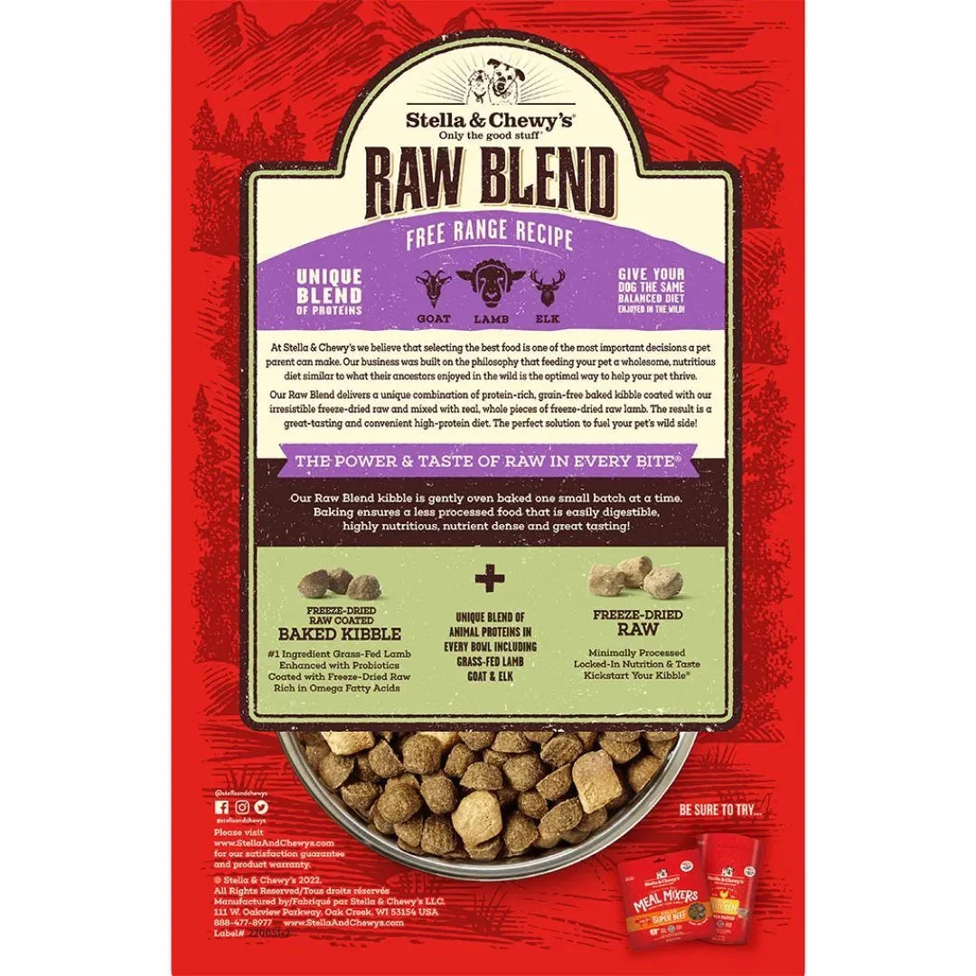 Stella & Chewy’s Raw Blend Free Range Recipe Dog Food - Image 2