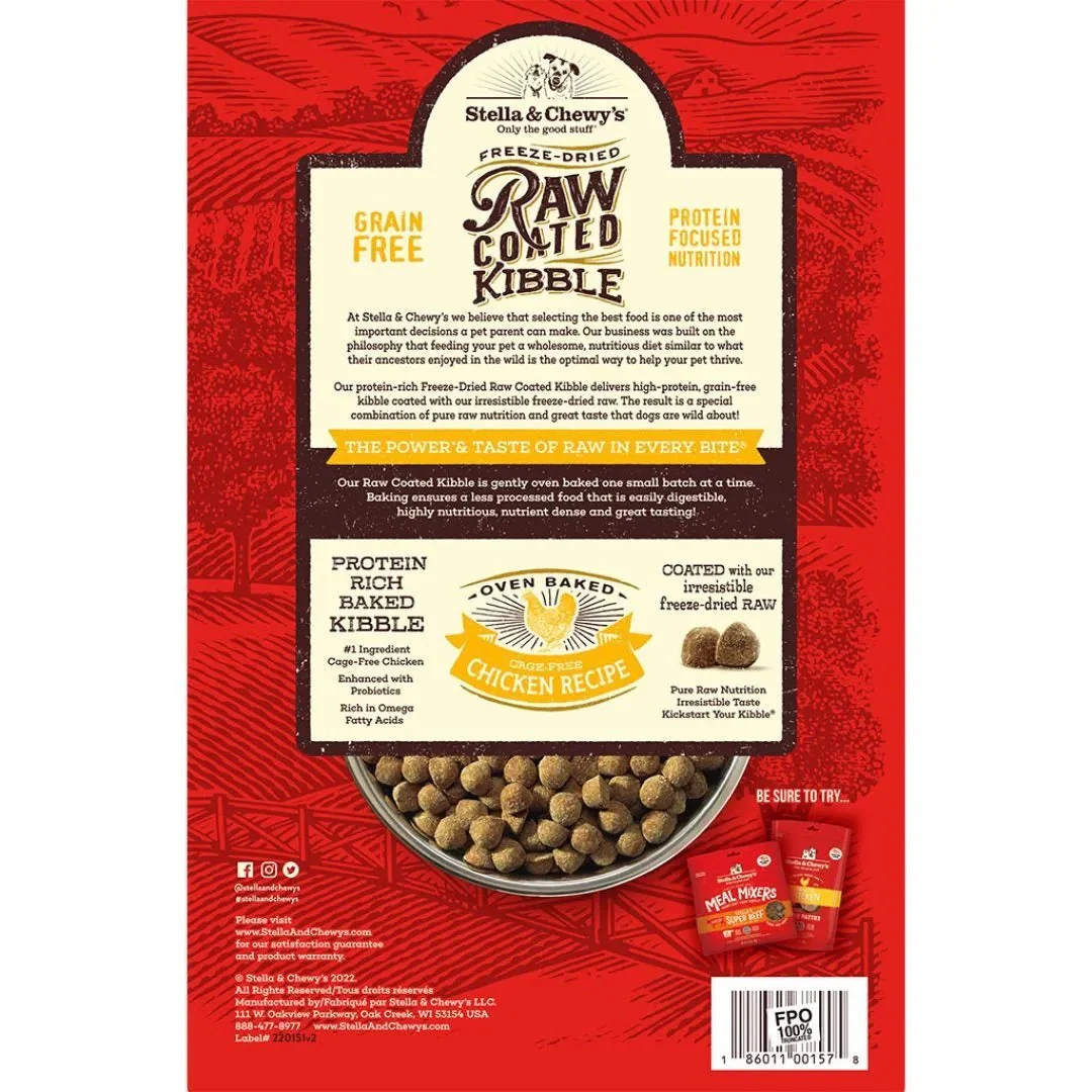 Stella & Chewy’s Raw Coated Chicken Dog Food - Image 2