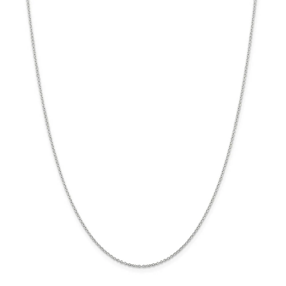 Sterling Silver Laser Etched Welsh Corgi Dog 19mm Necklace - Image 3