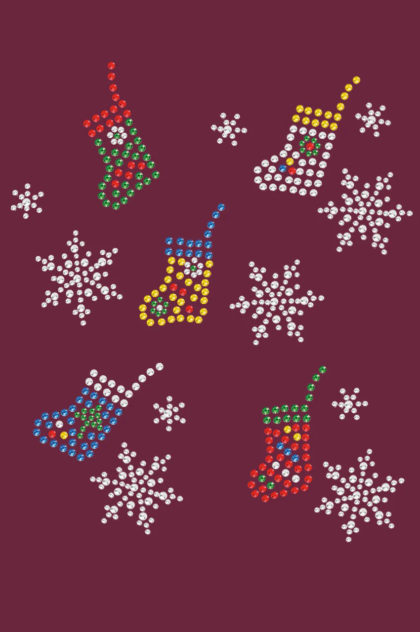 Stockings & Snowflakes - Bandana - Image 9