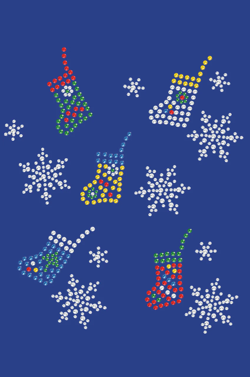 Stockings & Snowflakes - Women's Tee - Image 12