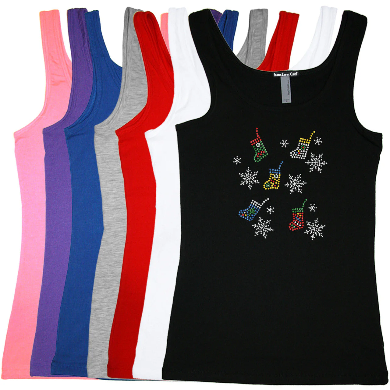Stockings & Snowflakes - Women's Tee - Image 15