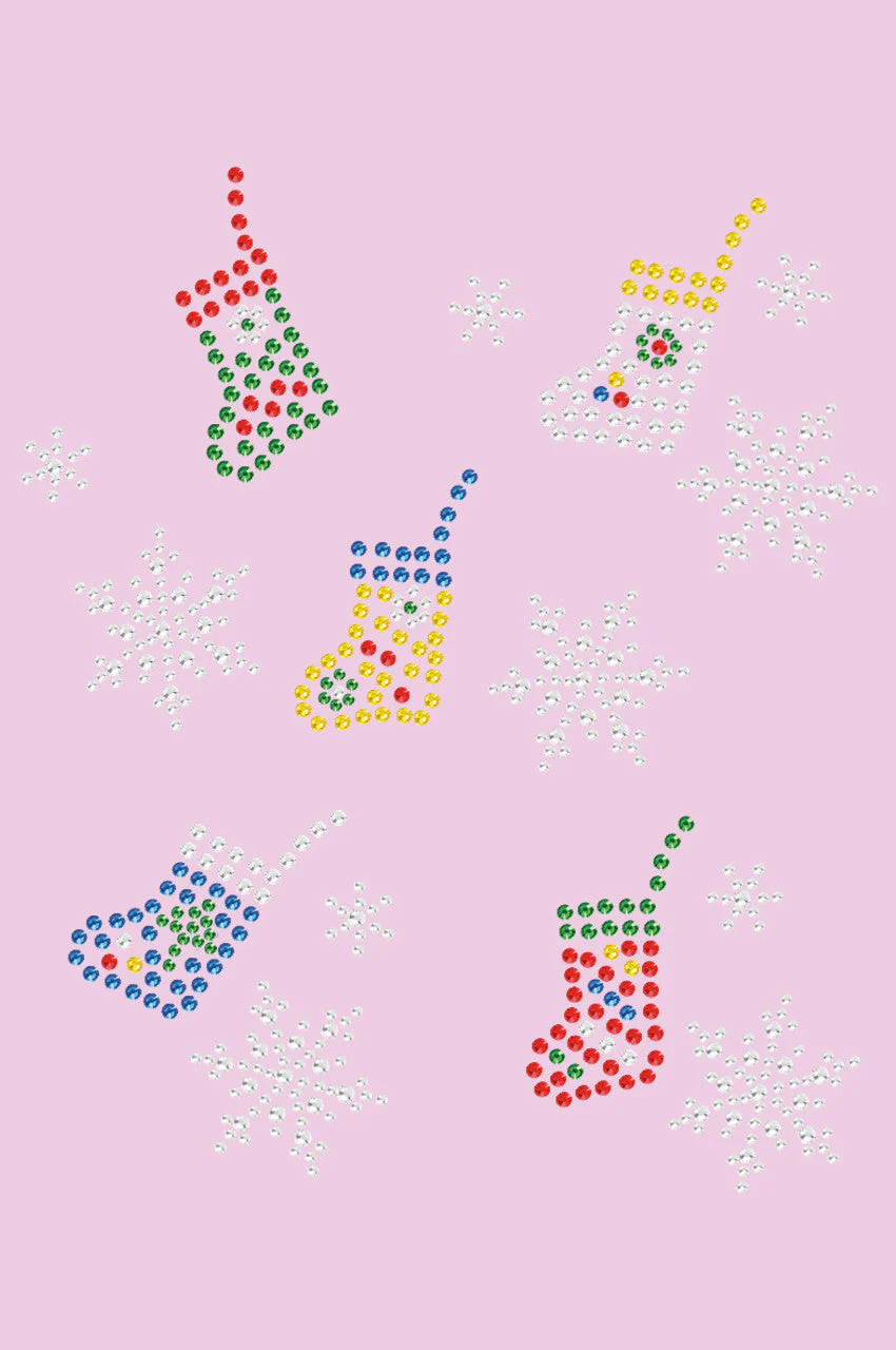 Stockings & Snowflakes - Women's Tee - Image 3