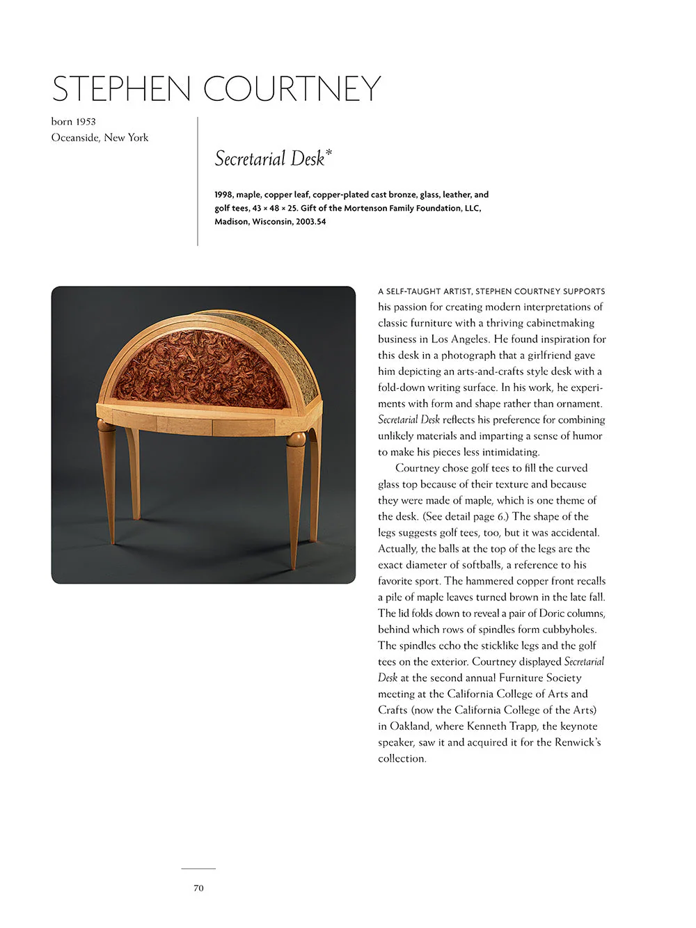 Studio Furniture of the Renwick Gallery - Image 5