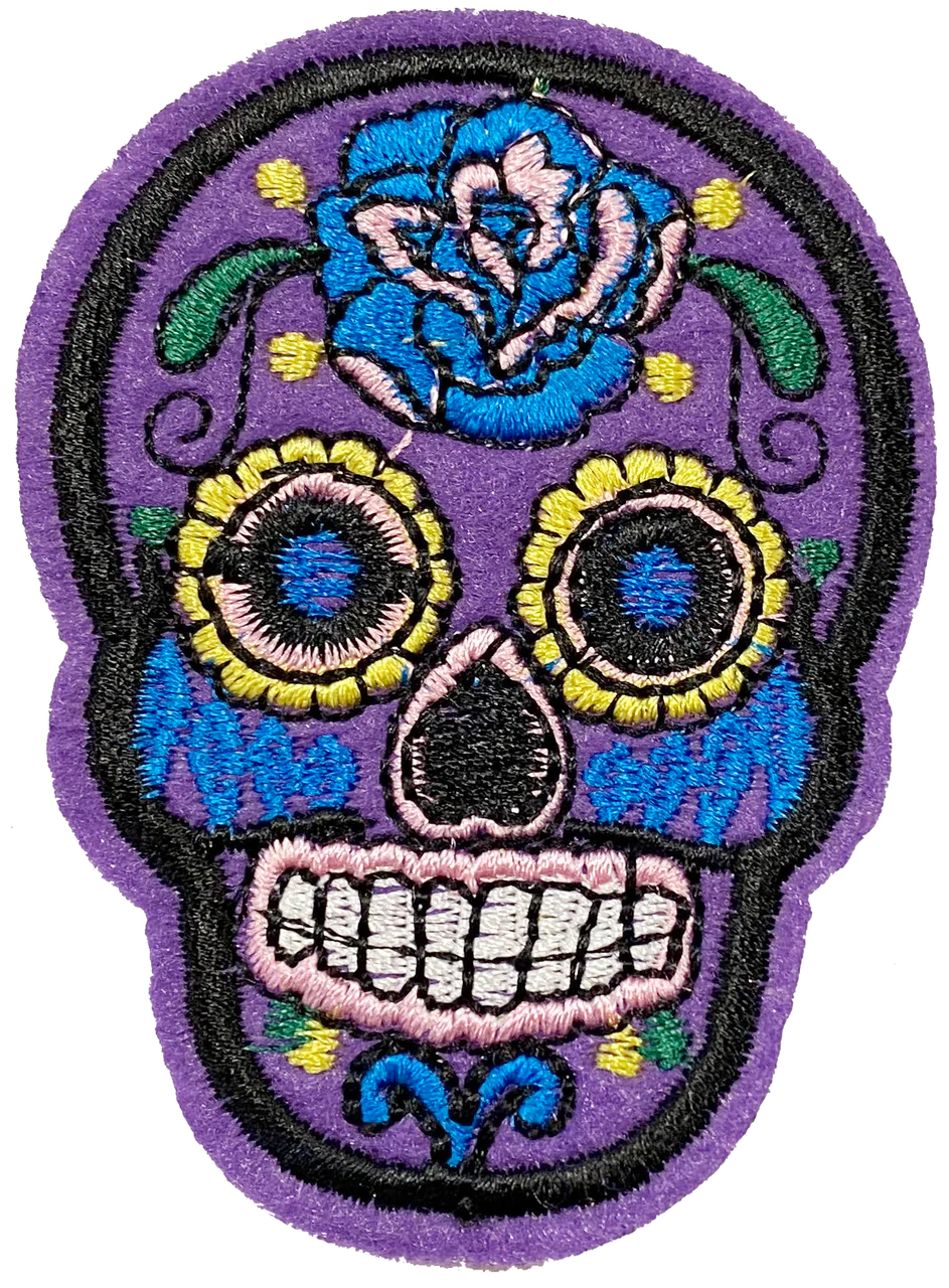 Sugar Skull (Purple) Patch