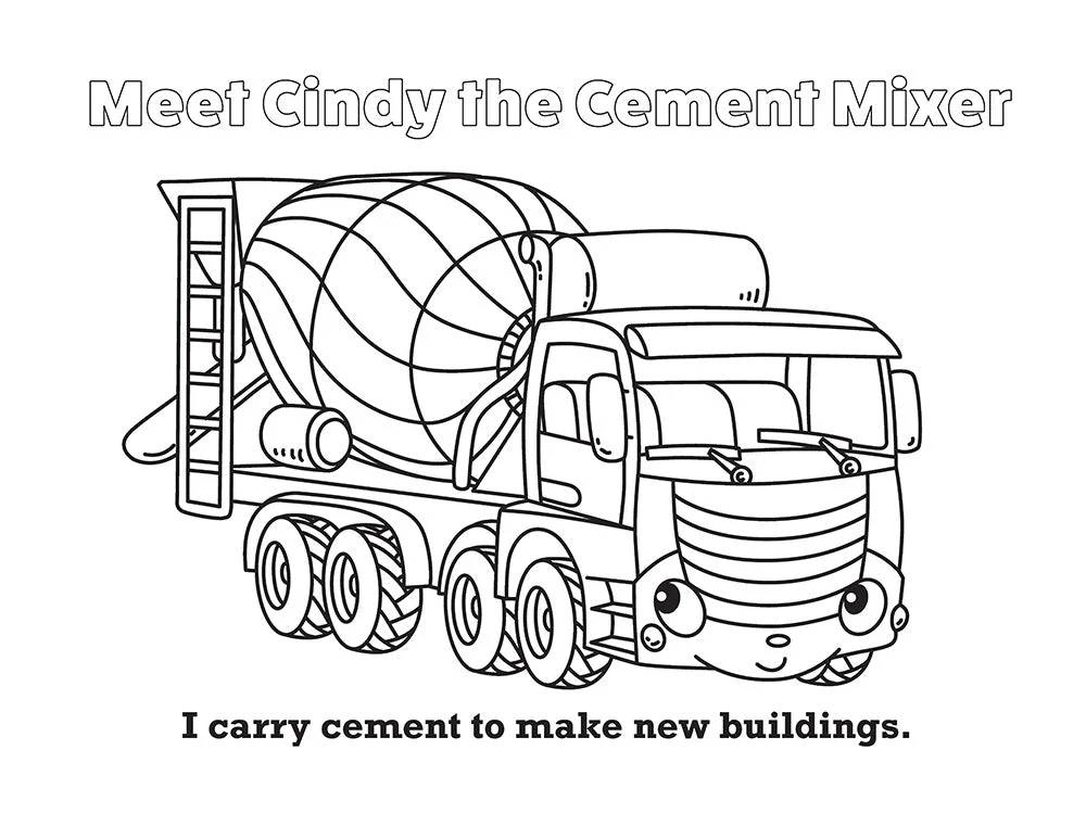 Super Cool Trucks, Tractors, and Cars Coloring Book - Image 3