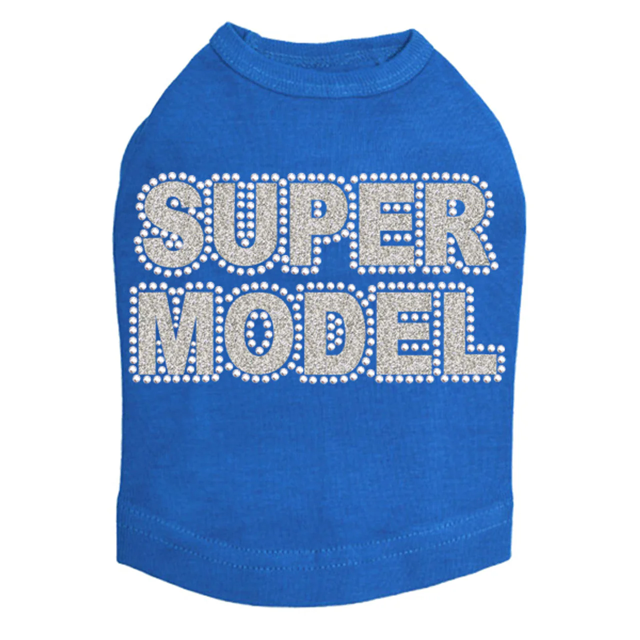 Super Model  (Silver) - Dog Tank - Image 11