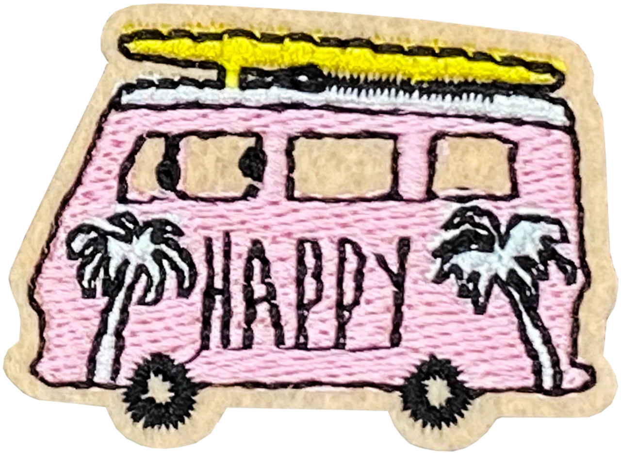 Surf Van 2 (Pink) - Patch