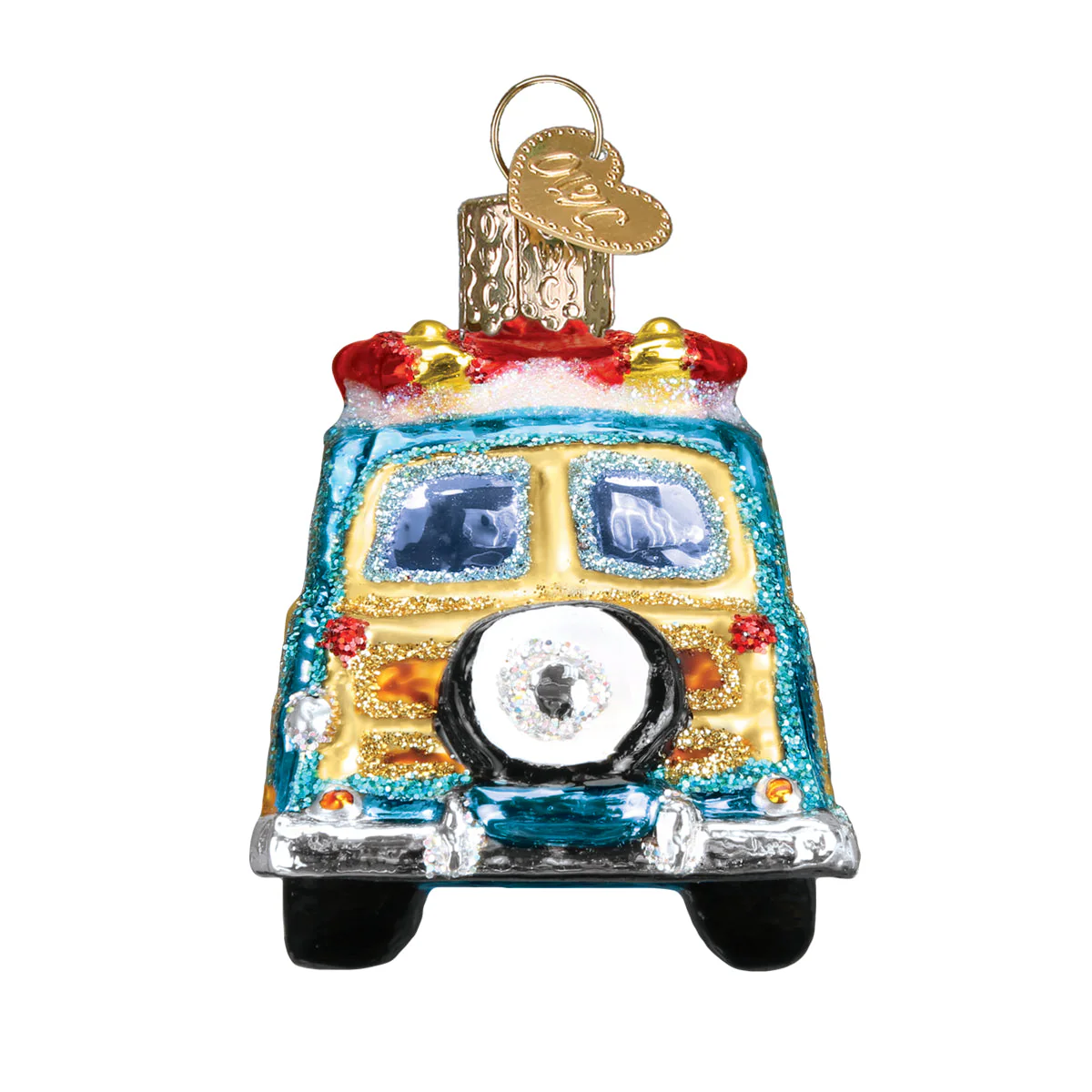 Surfs Up Wagon Ornament - Image 5
