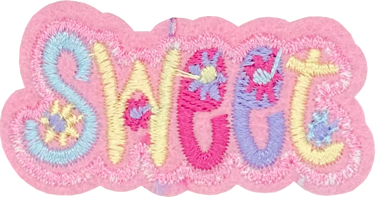 Sweet (Pink with Multicolor) - Patch