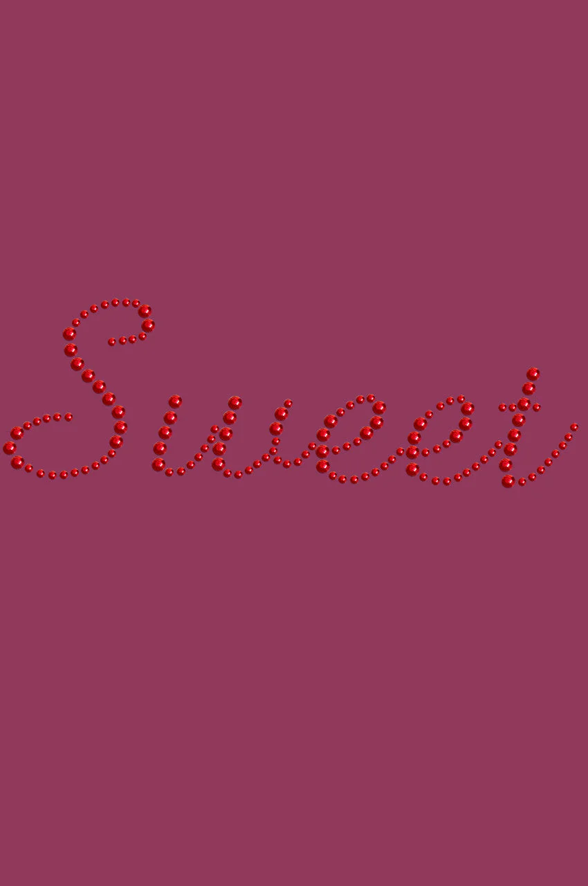 Sweet (Red Rhinestuds) - Bandanna - Image 10