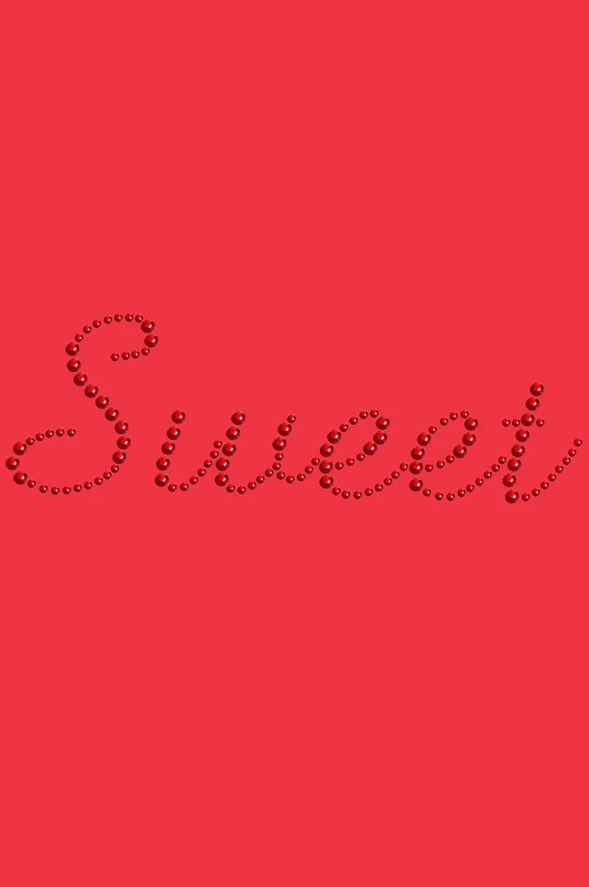 Sweet (Red Rhinestuds) - Bandanna - Image 6