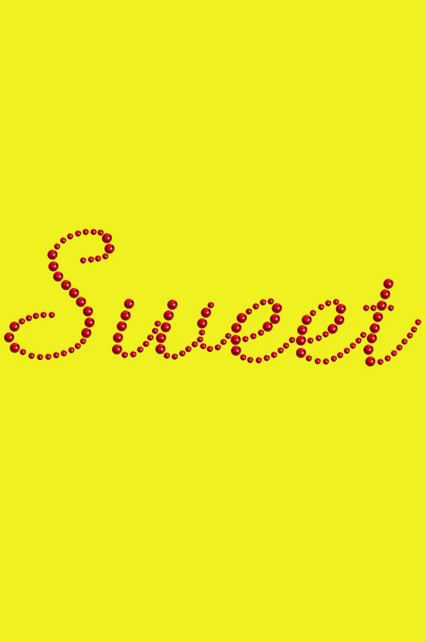 Sweet (Red Rhinestuds) - Bandanna - Image 7