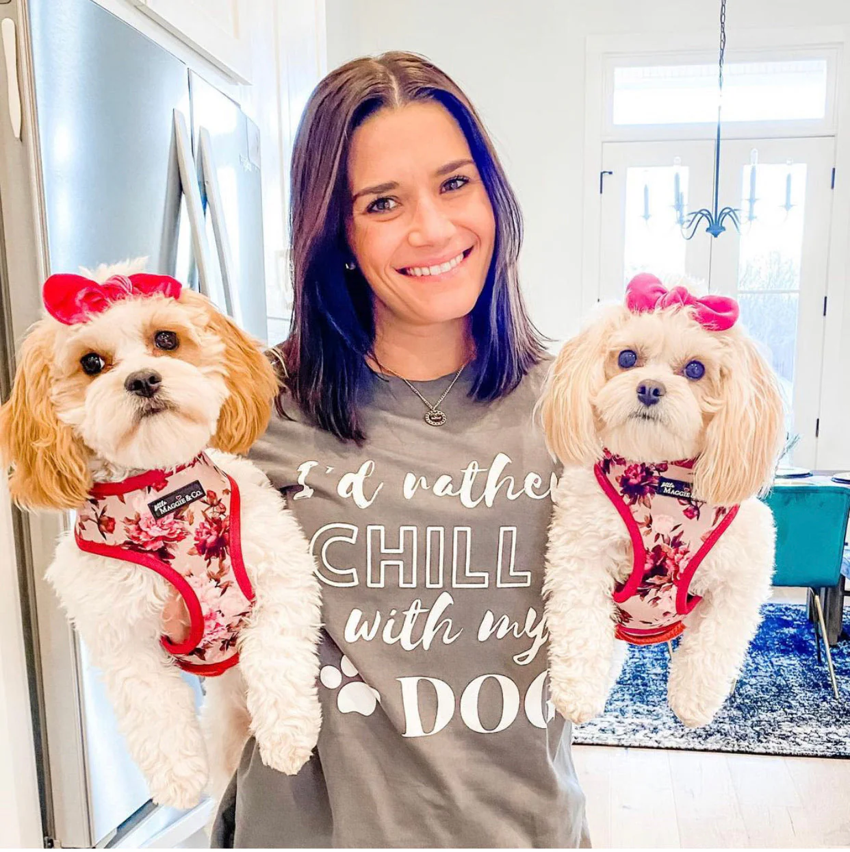 T-Shirt: My Dog in Grey - Image 5