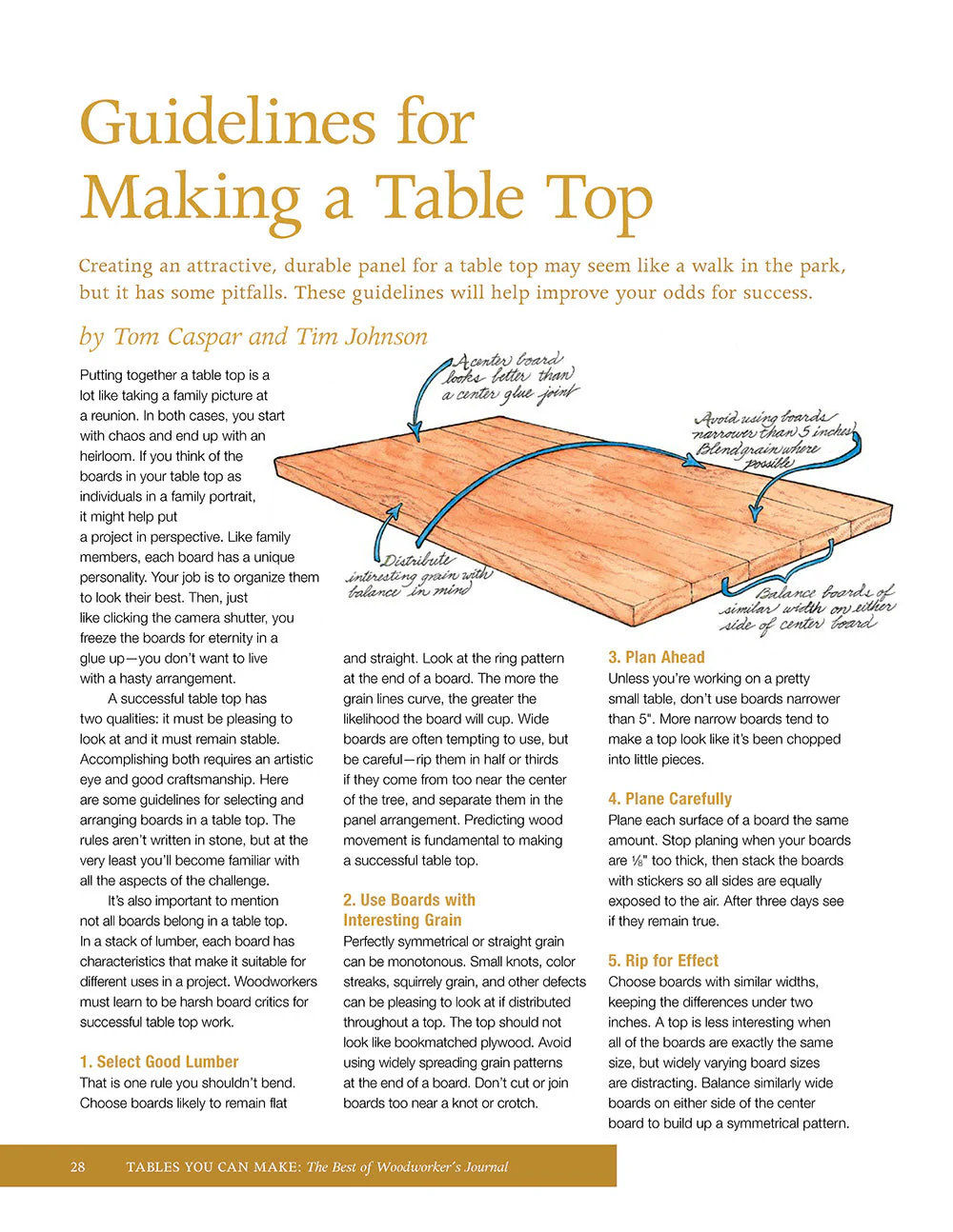 Tables You Can Make - Image 7