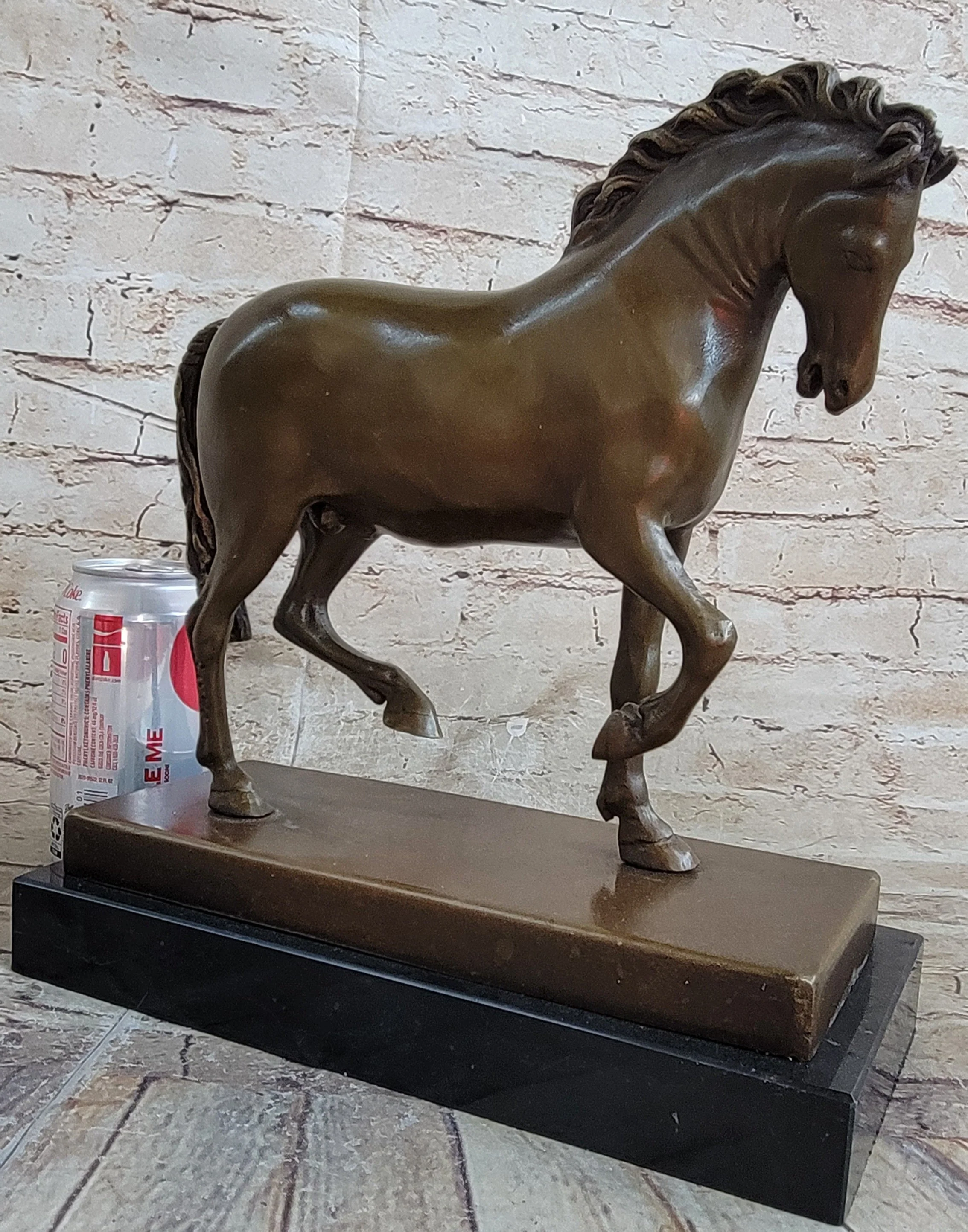 Tang Horse by Barye Art Deco Modern Bronze Sculpture Figurine Hot Cast Statue - Image 2