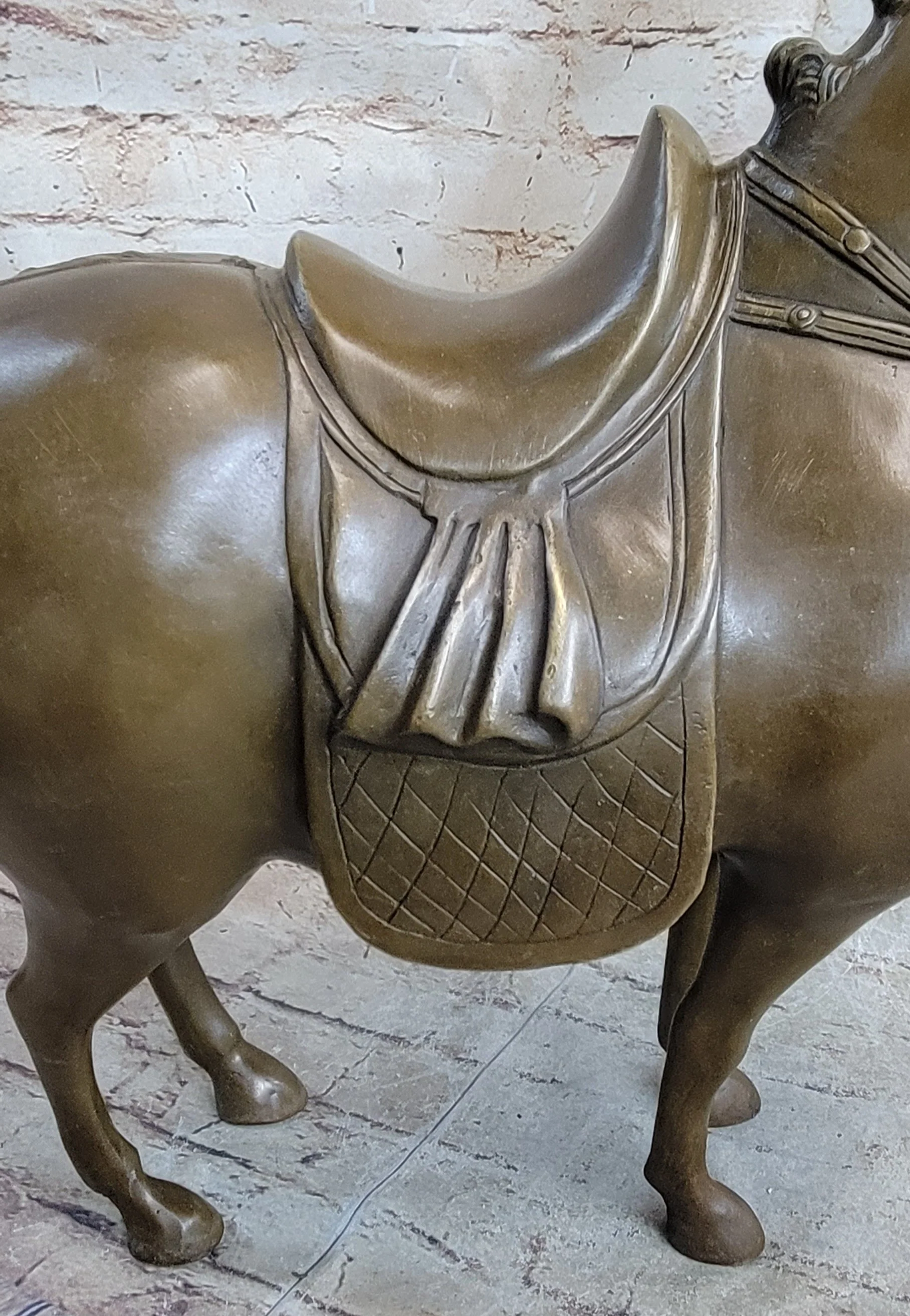 Tang Horse by Zhang Art Deco Modern Bronze Sculpture Figurine Hot Cast Statue - Image 7