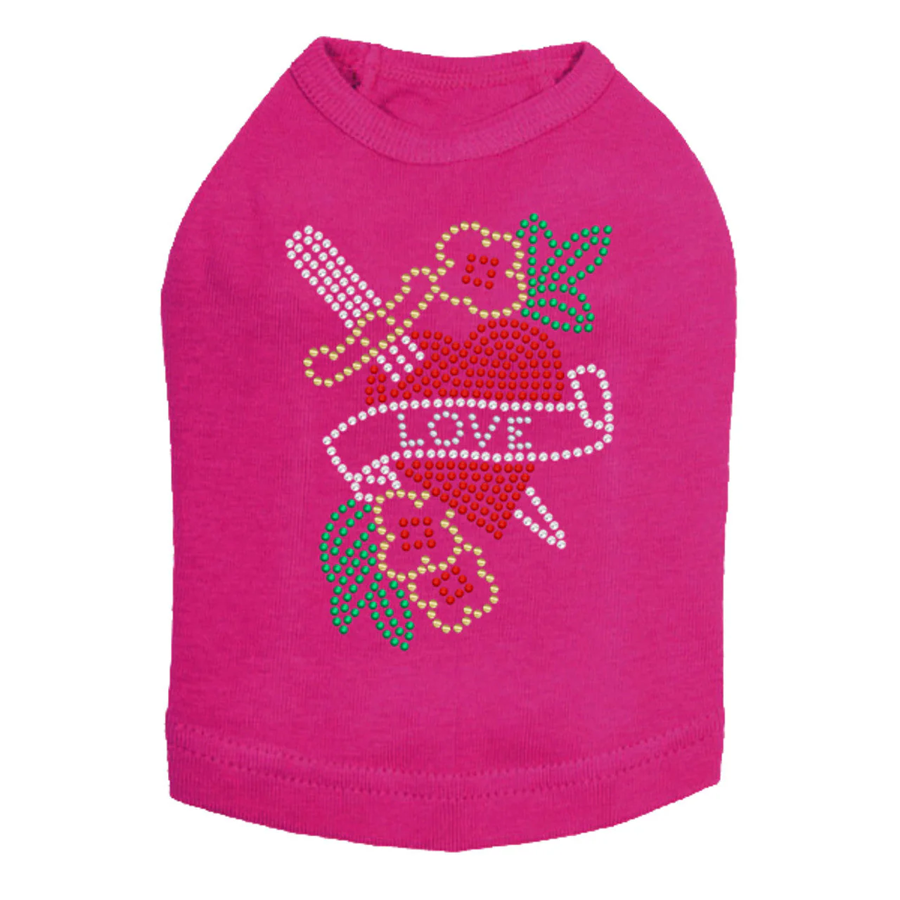 Tattoo Heart with Sword - Dog Tank - Image 9