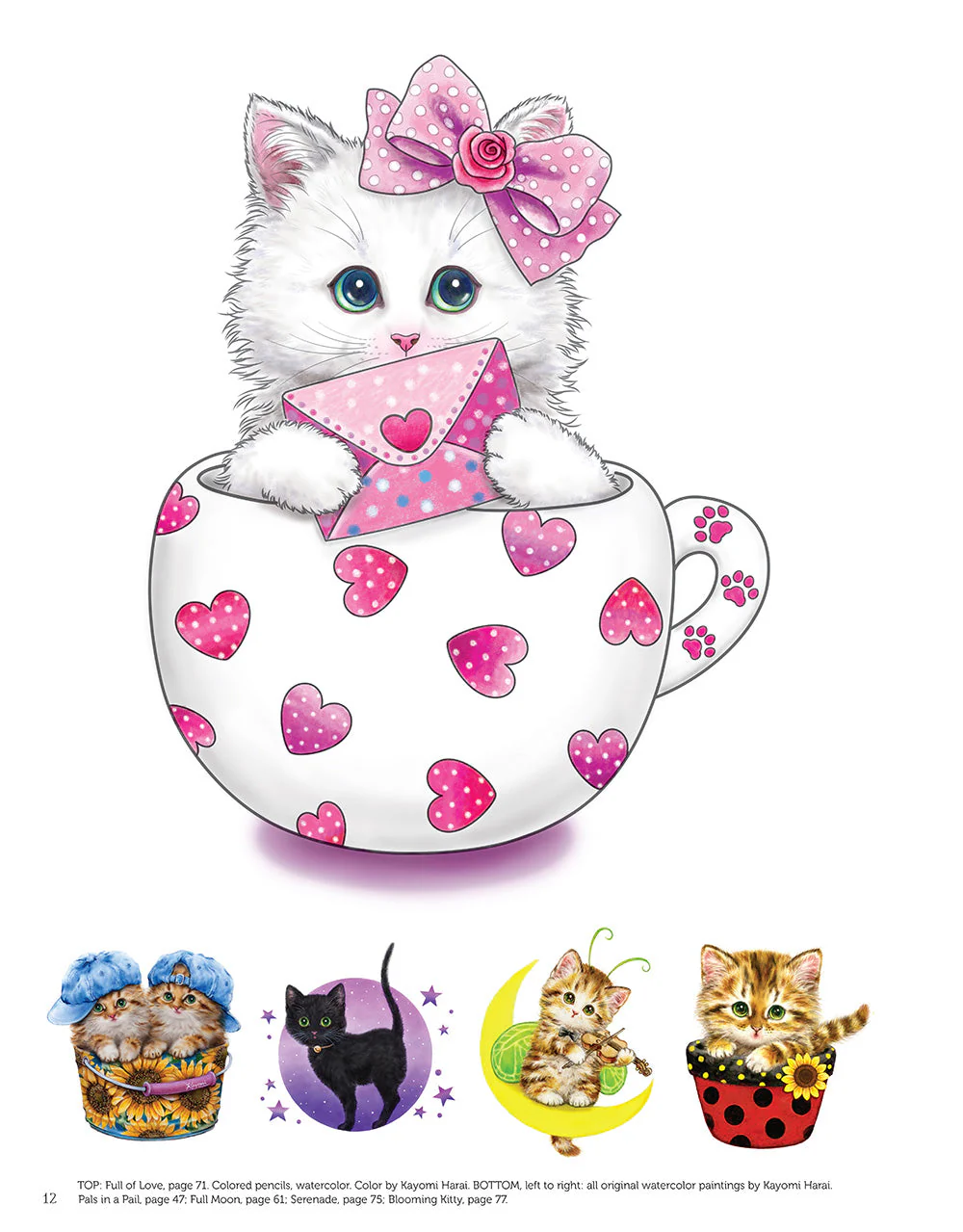 Teacup Kittens Coloring Book - Image 5