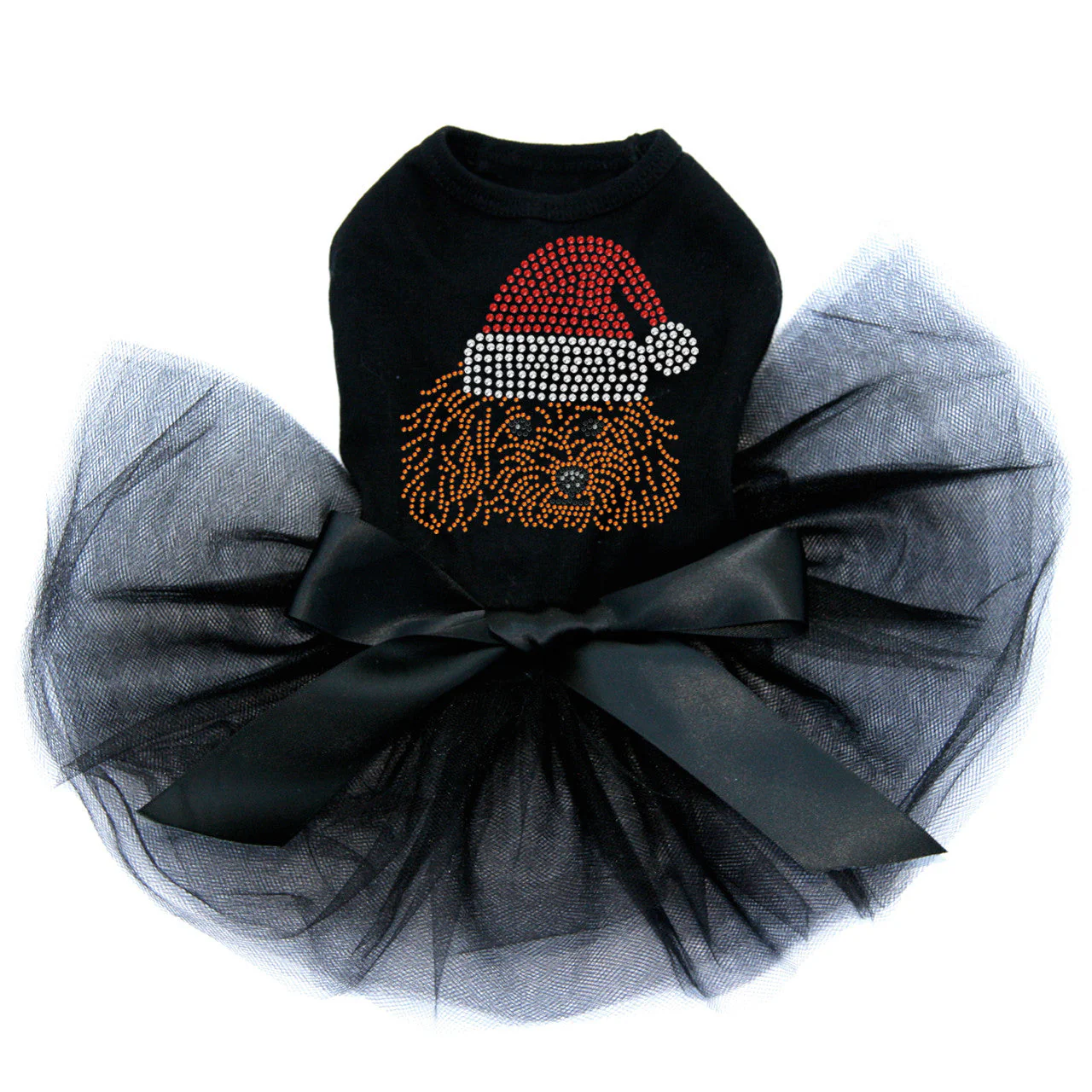 Teddy Poodle with Santa Hat - Custom Tutu - Image 3