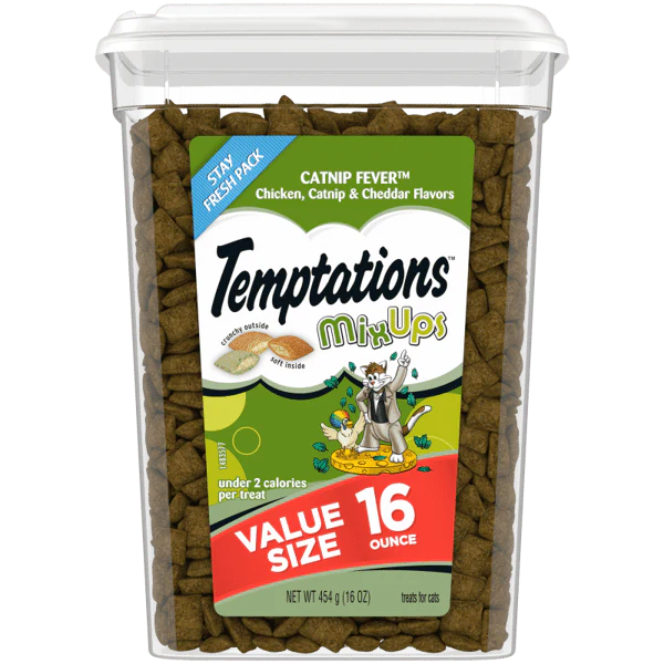 Temptations Mixups Catnip Fever Cat Treats