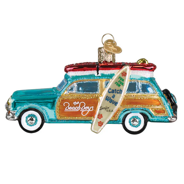 The Beach Boys Surfin Woody Ornament - Image 2