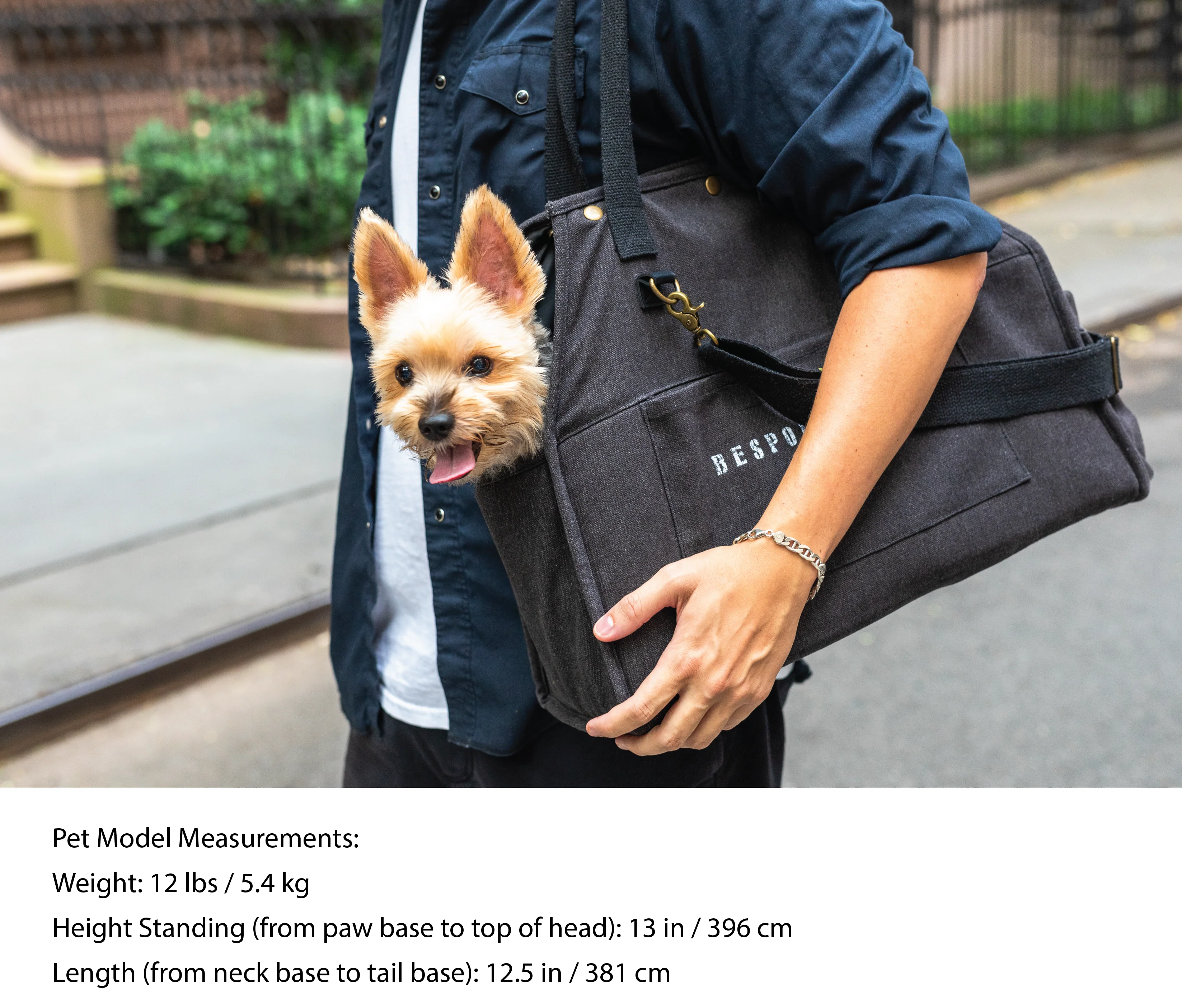 BESPOKE PAWS The Daily Carrier - Packable Luxury for Life on the Go Pet Carrier - Image 3