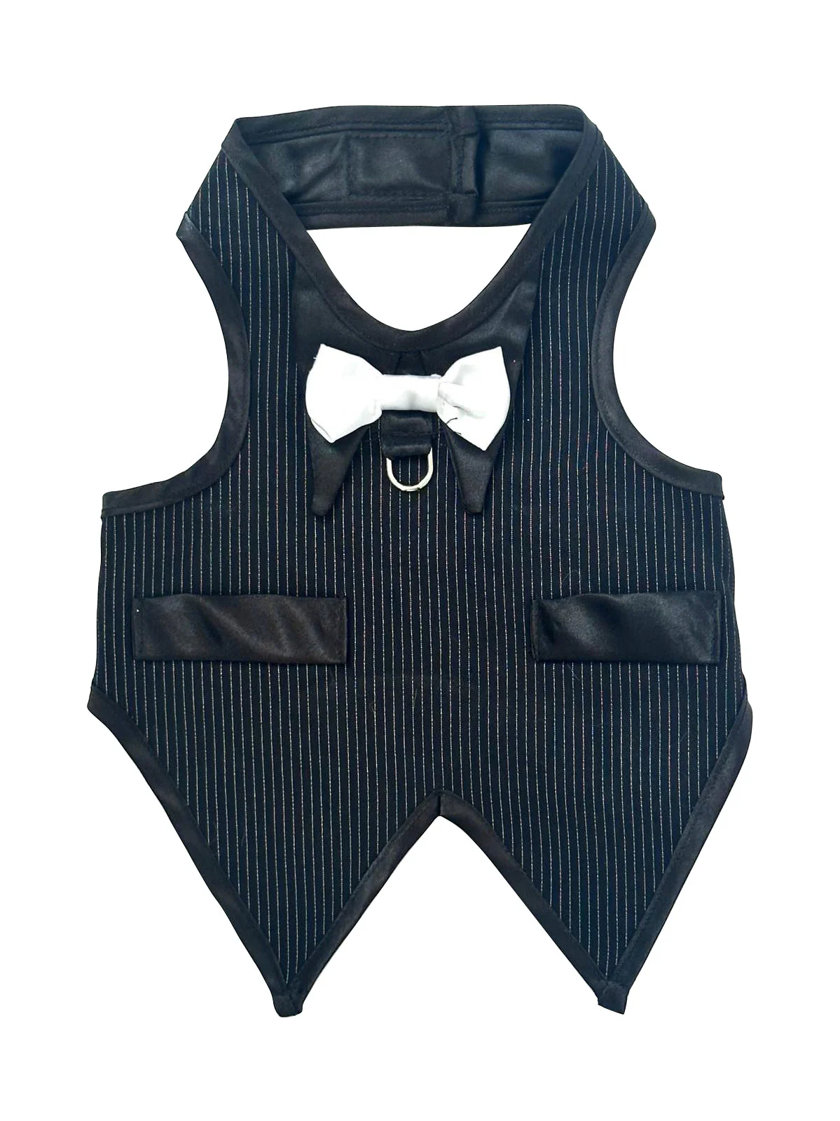 The Dogfather Pinstriped Doggie Tuxedo - Image 2