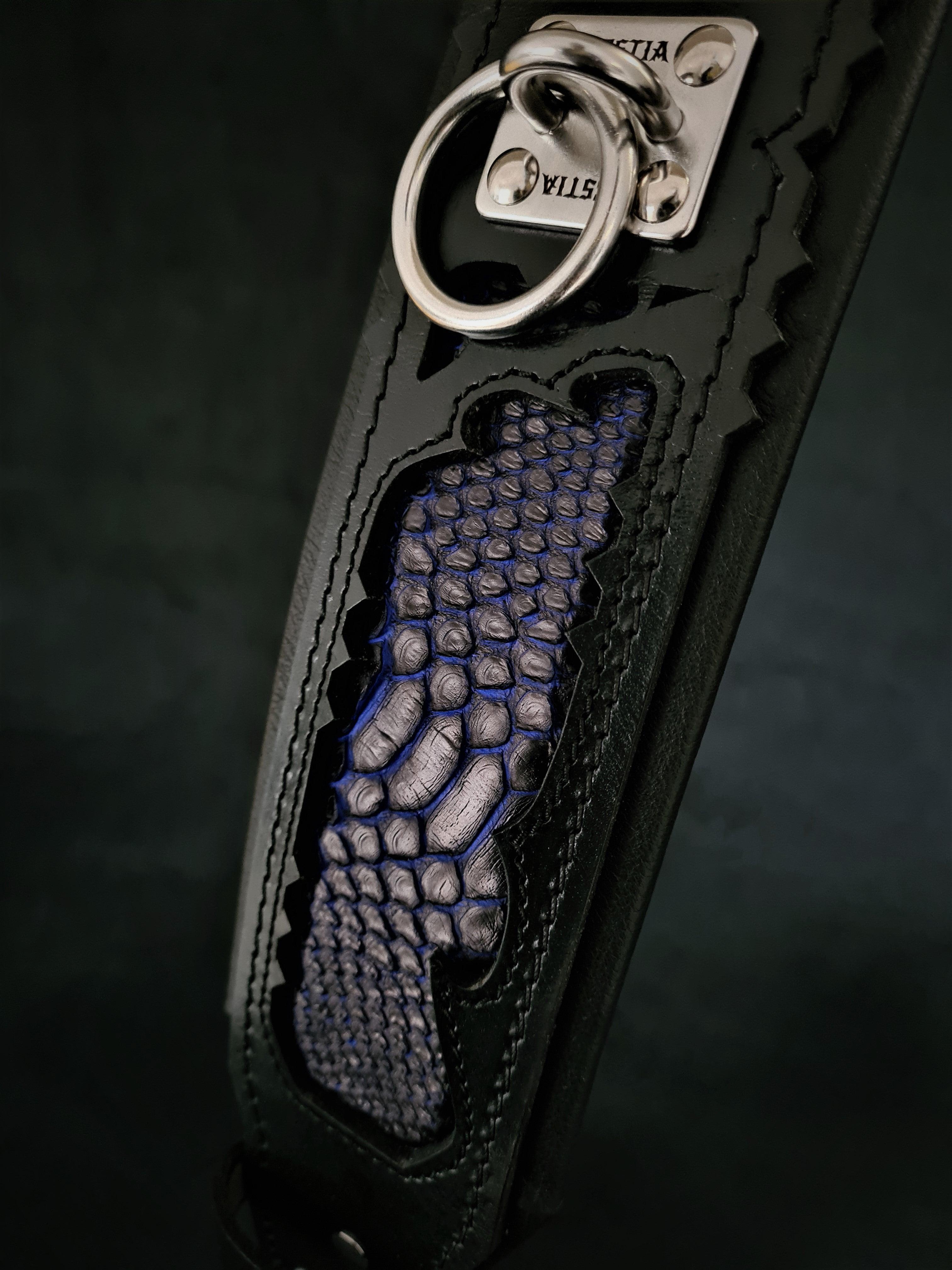 Bestia Dog Gear Genuine Leather Dog Collar - Image 5