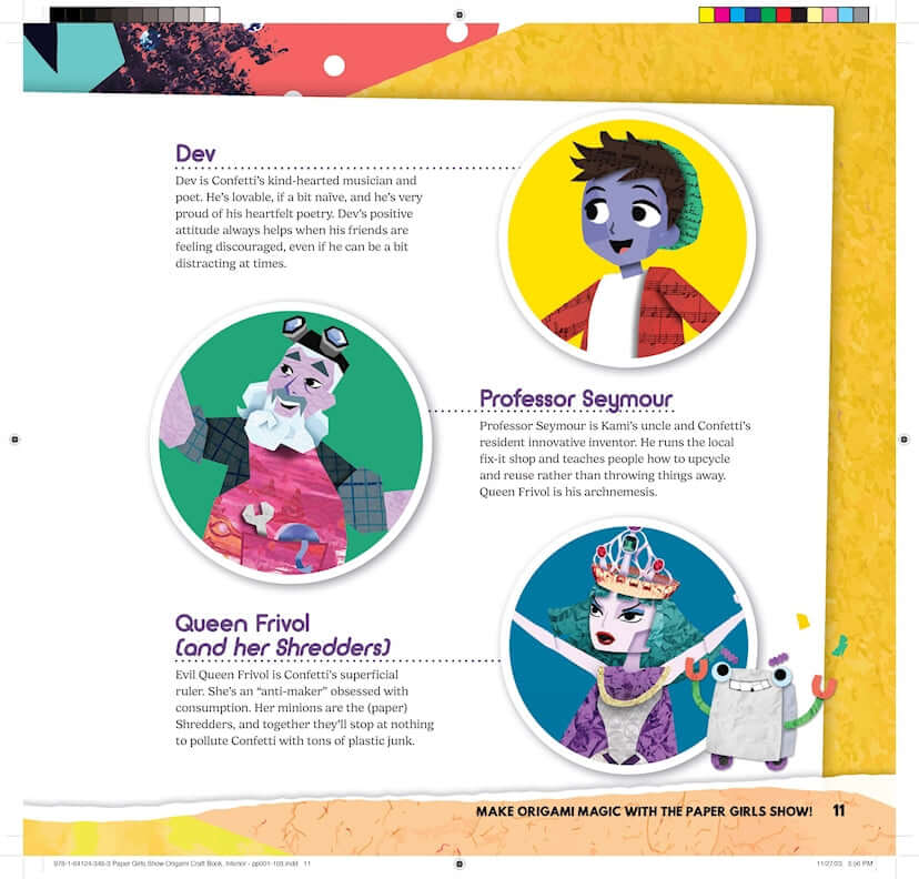 The Paper Girls Show Origami Craft Book - Image 2