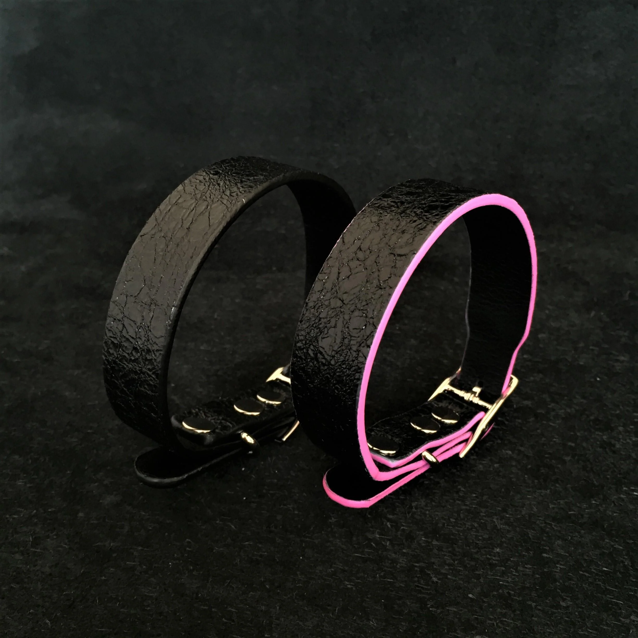 Bestia Dog Gear Personalized Dog Collar - Black - Image 2