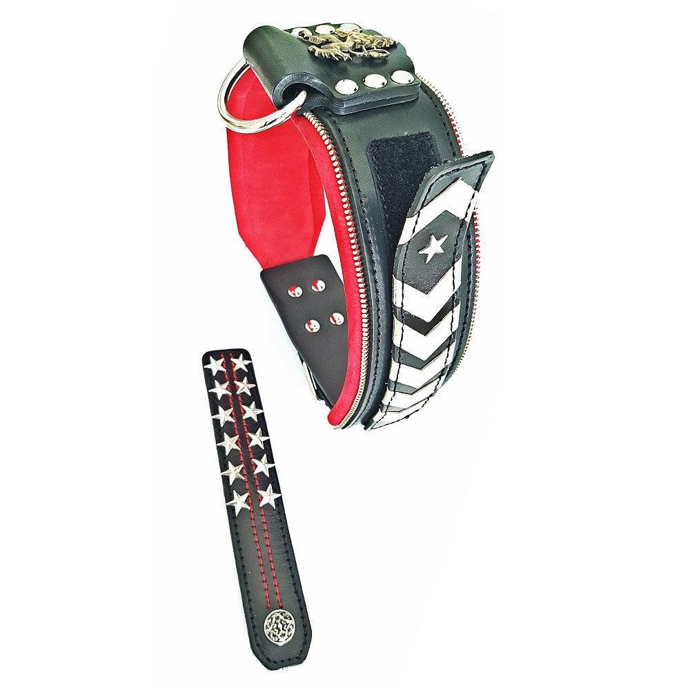 Bestia Dog Gear Genuine Leather Dog Collar - Image 2