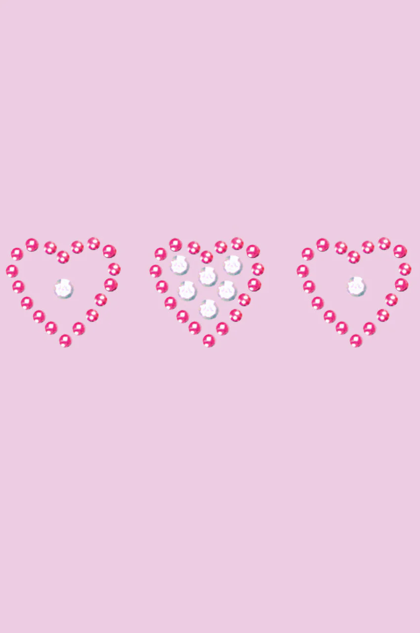 Three Little Hearts Bandanna - Image 6