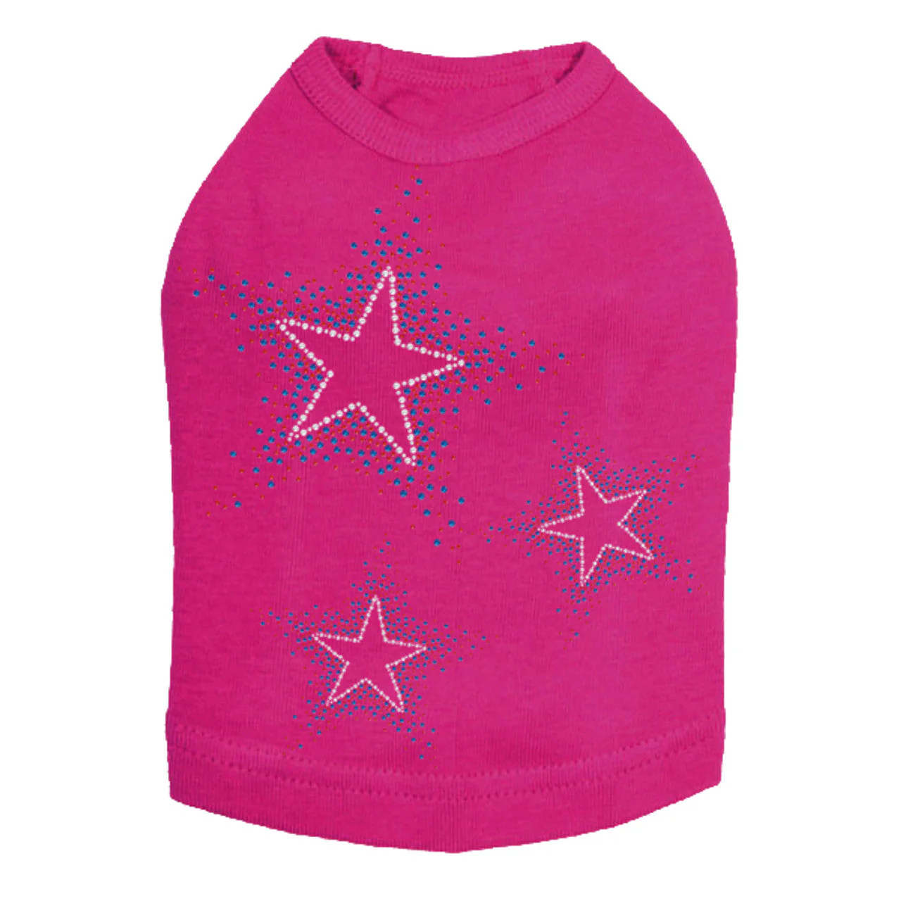 Three Stars (Red & Blue) - Dog Tank - Image 13