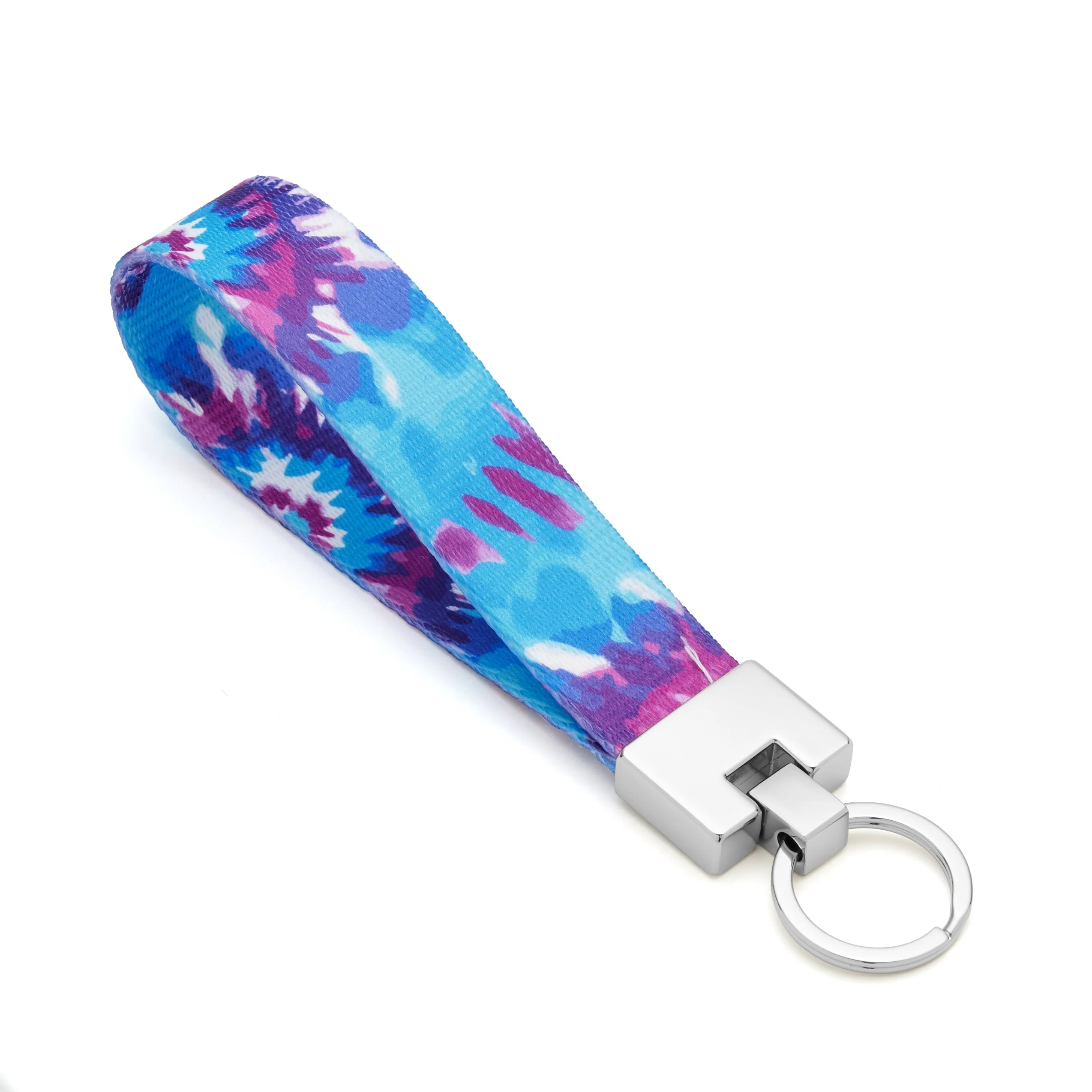 Up Country Tie Dye Cast Brass Key Ring