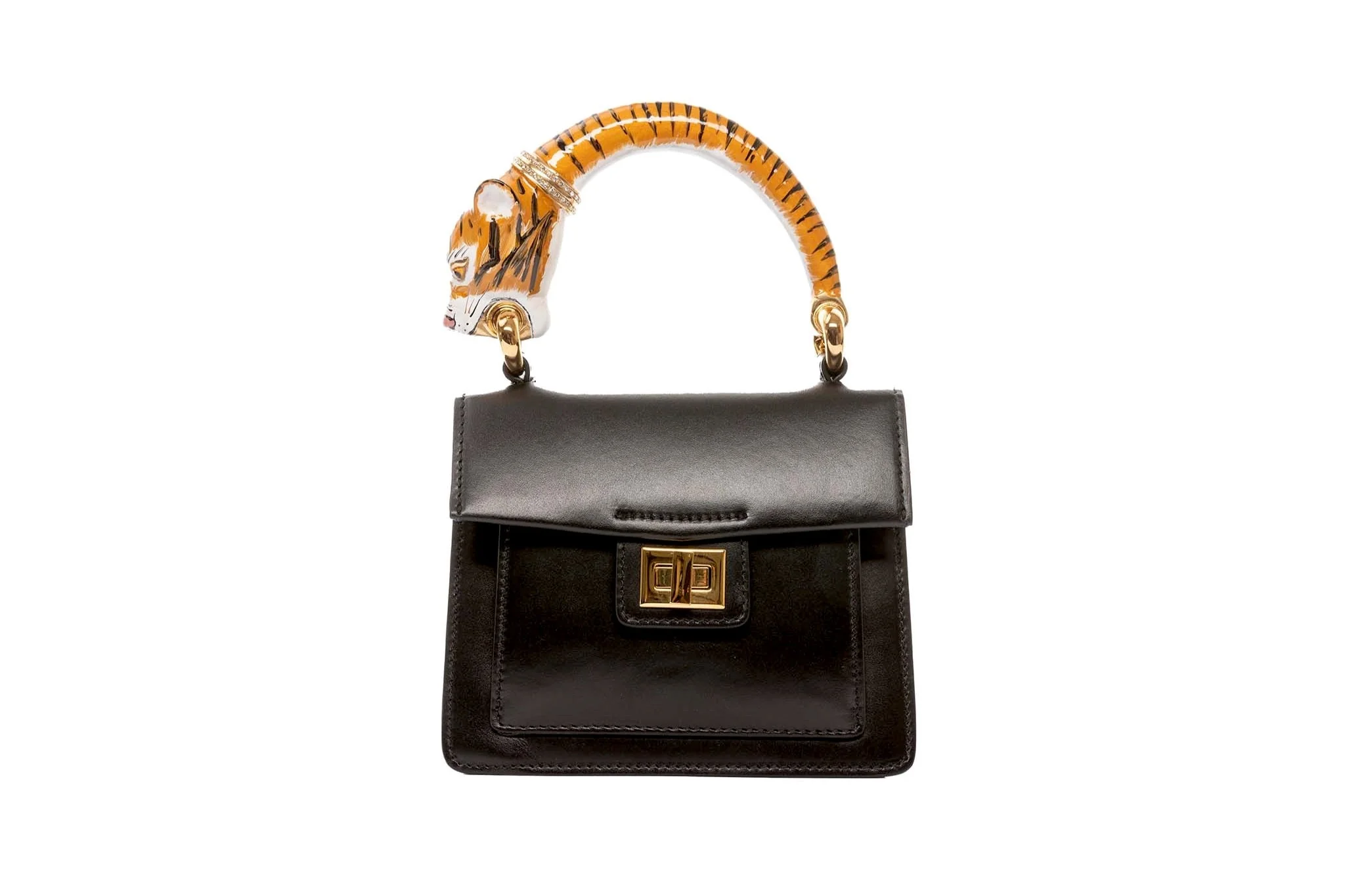 Tiger Bag With Black Italian Leather - Image 2
