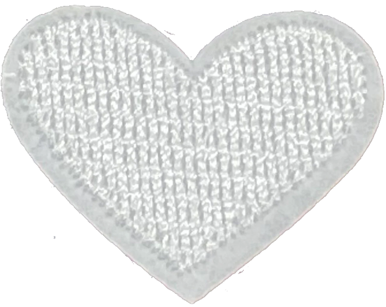 Tiny White Heart - Patch