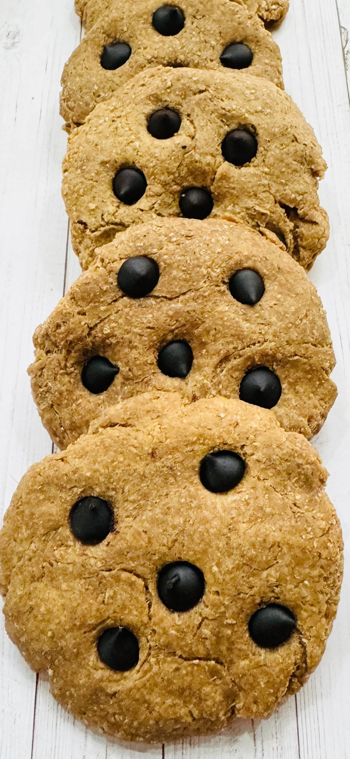 Tootsies & Treats Peanut Butter Carob Chip Cookies 6oz - Image 3