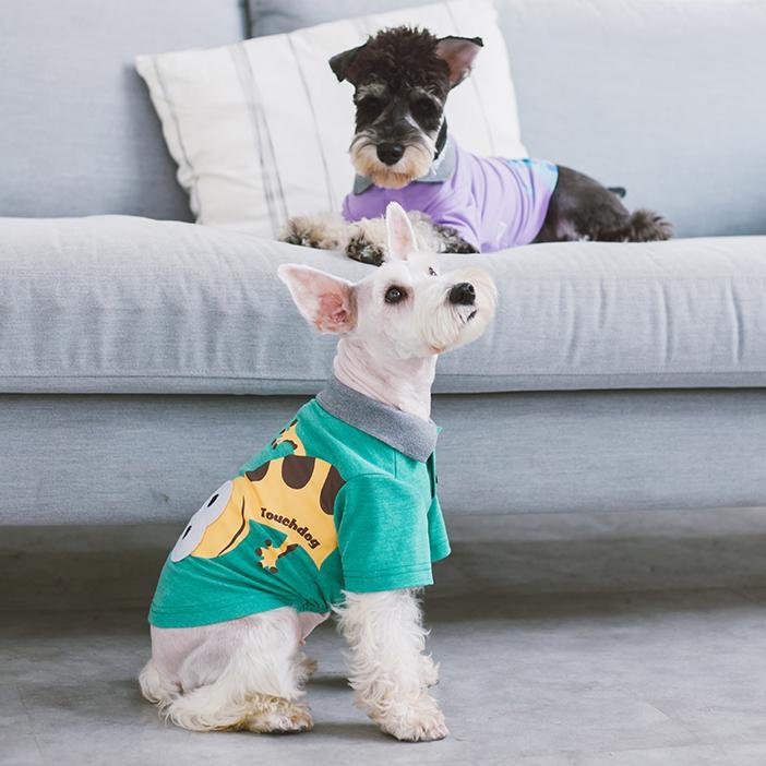 Touchdog Arubark Caribbean Style Dog Polo T-Shirt - Image 6