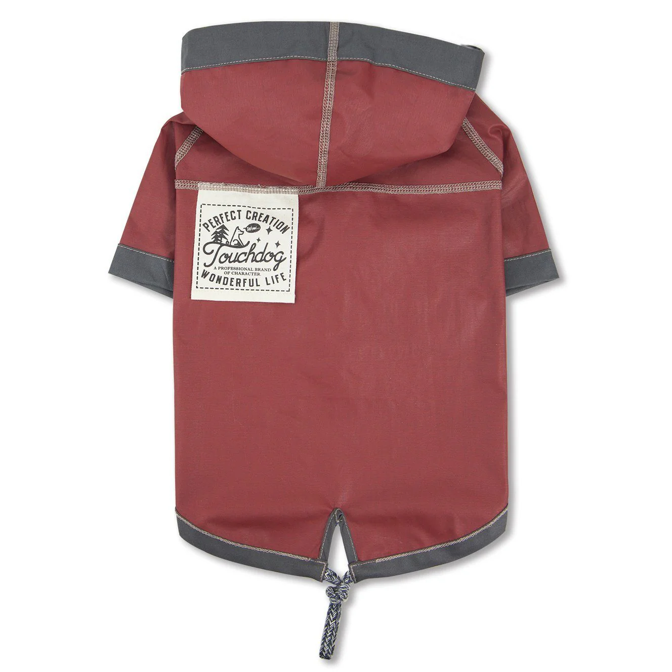 Touchdog Cloudburst Reversible Fashion Waterproof Dog Raincoat - Image 14