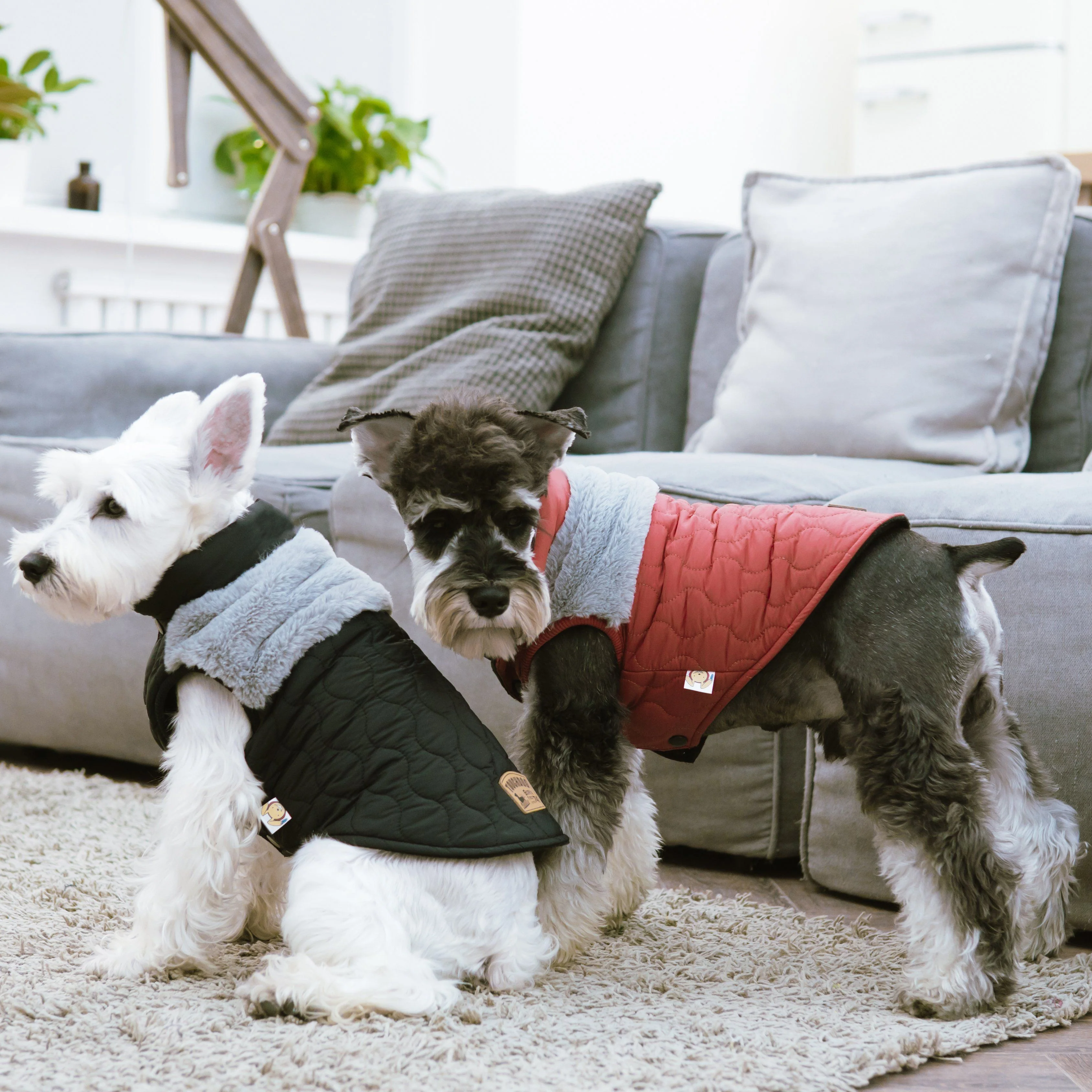 Touchdog Furrost-Bite Fur and Fleece Designer Fashion Dog Jacket - Image 3