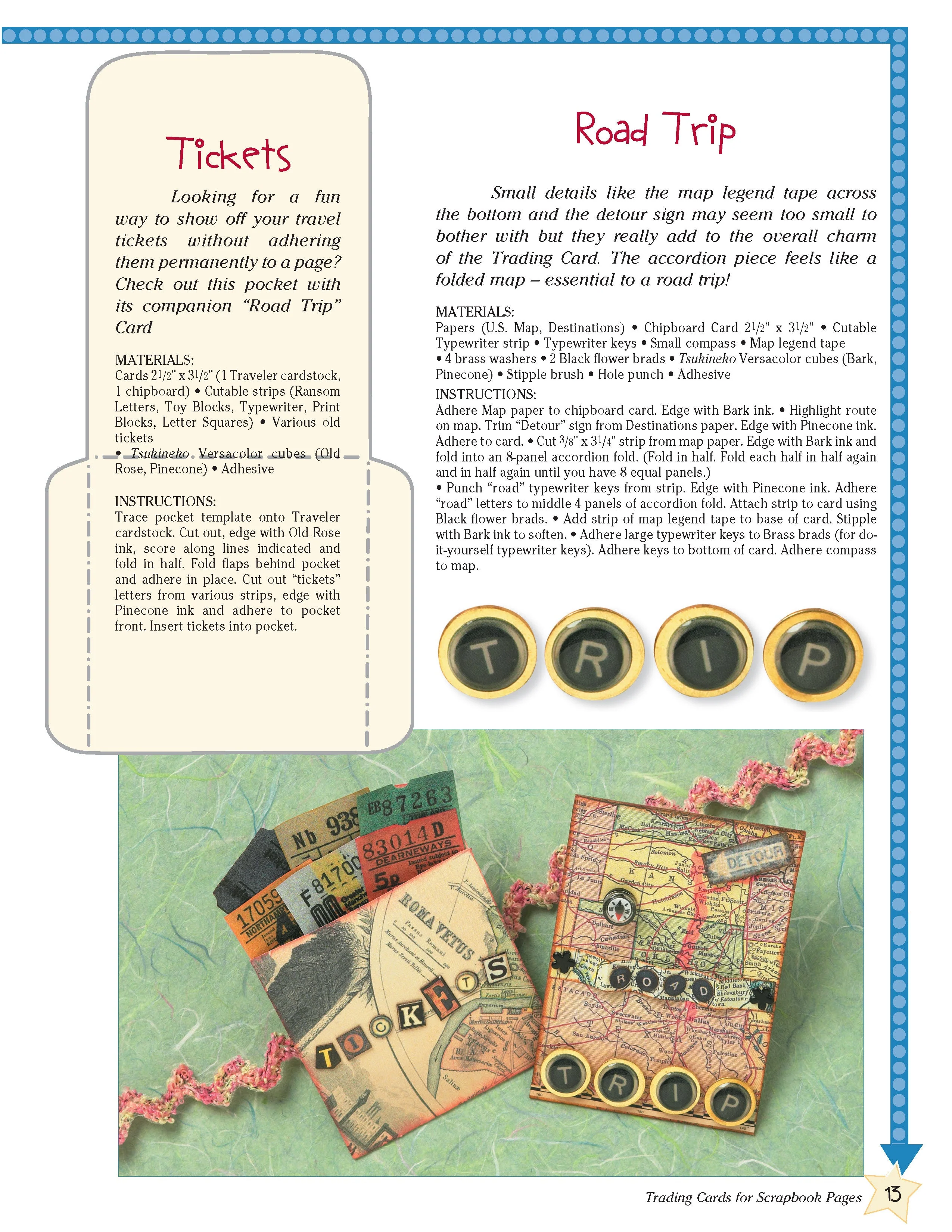 Trading Cards for Scrapbook Pages - Image 2